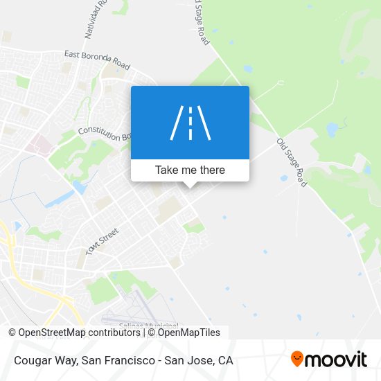 Mapa de Cougar Way