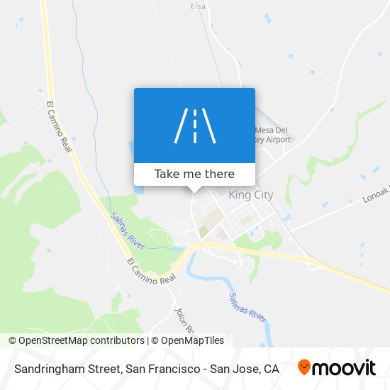 Sandringham Street map