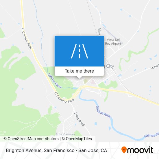 Mapa de Brighton Avenue