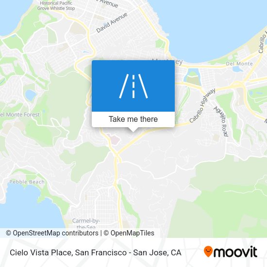 Cielo Vista Place map