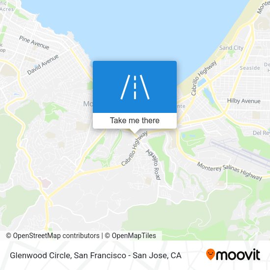 Mapa de Glenwood Circle