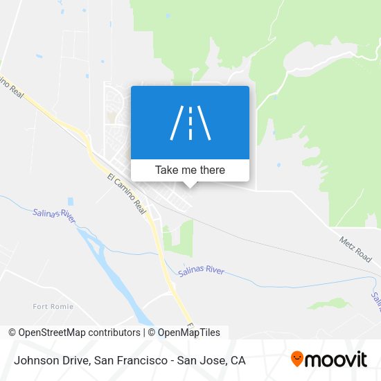 Mapa de Johnson Drive