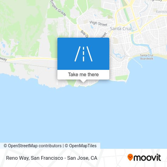 Mapa de Reno Way