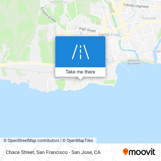 Mapa de Chace Street