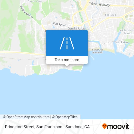 Princeton Street map