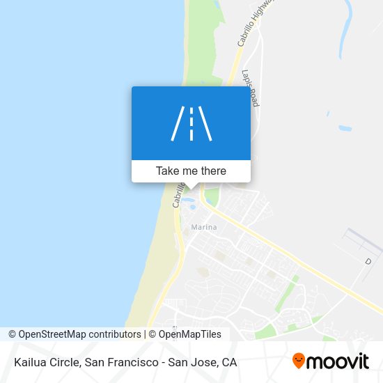 Mapa de Kailua Circle