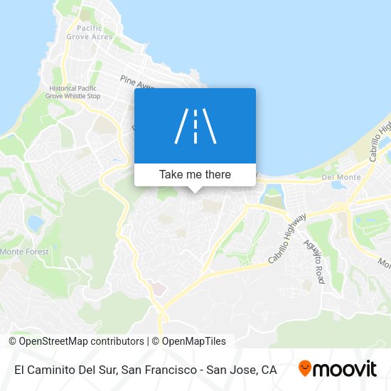 El Caminito Del Sur map