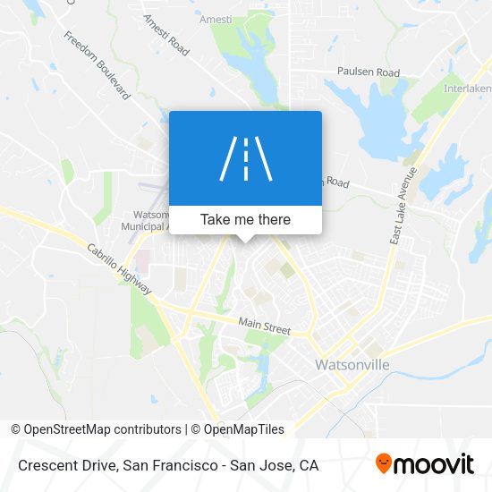 Mapa de Crescent Drive