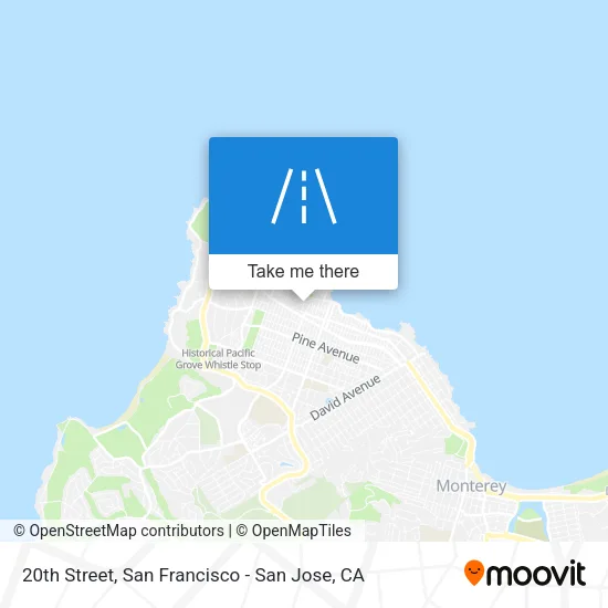 20th Street map