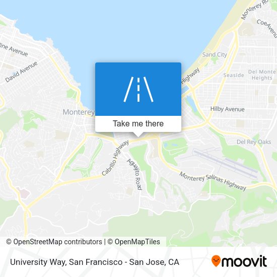 Mapa de University Way