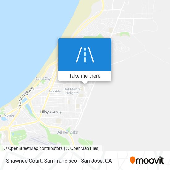 Mapa de Shawnee Court