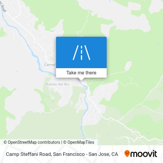 Camp Steffani Road map