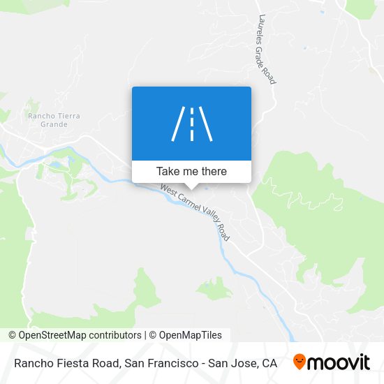 Rancho Fiesta Road map