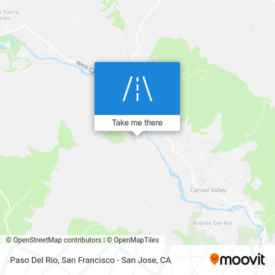 Mapa de Paso Del Rio