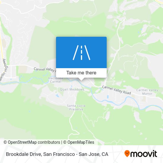 Mapa de Brookdale Drive