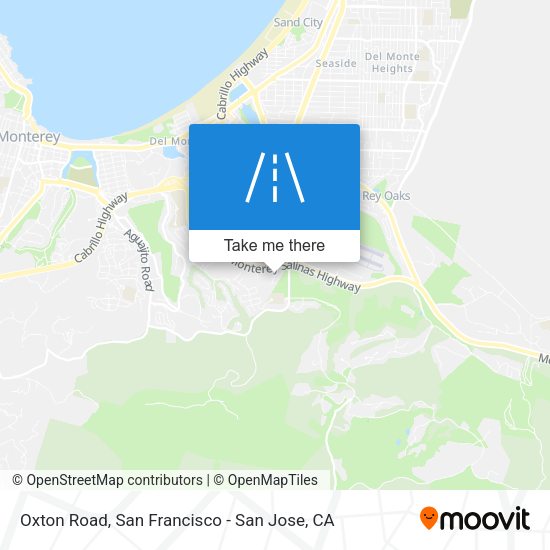 Mapa de Oxton Road