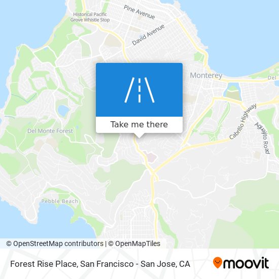 Forest Rise Place map