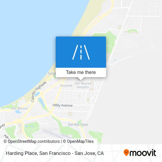 Mapa de Harding Place