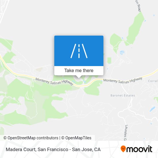 Madera Court map