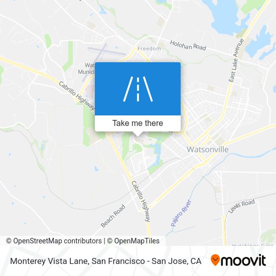 Mapa de Monterey Vista Lane