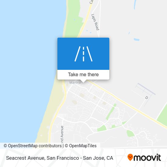 Seacrest Avenue map