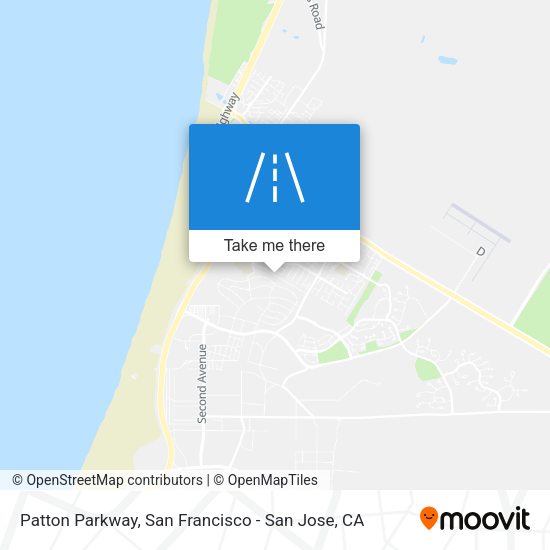 Mapa de Patton Parkway