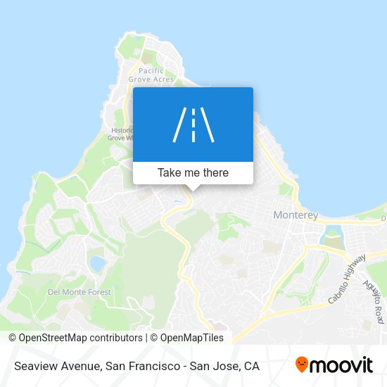 Mapa de Seaview Avenue
