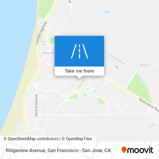 Ridgeview Avenue map