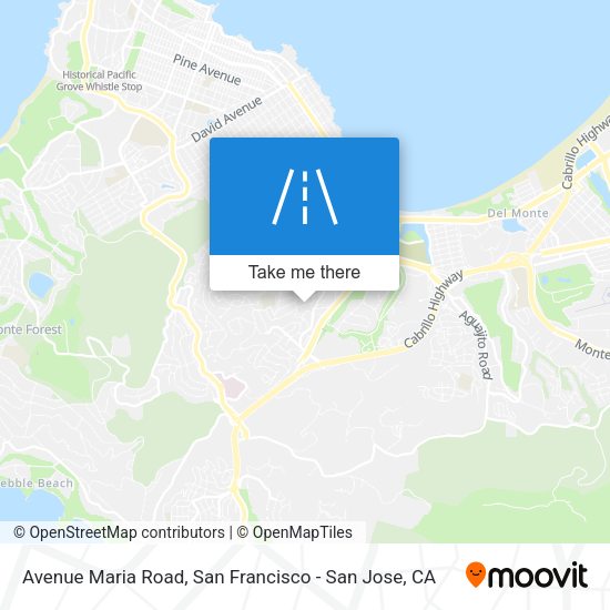 Avenue Maria Road map