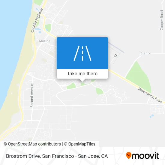 Brostrom Drive map