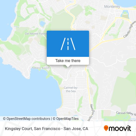 Mapa de Kingsley Court