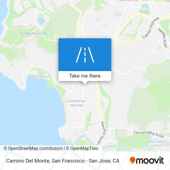 Mapa de Camino Del Monte