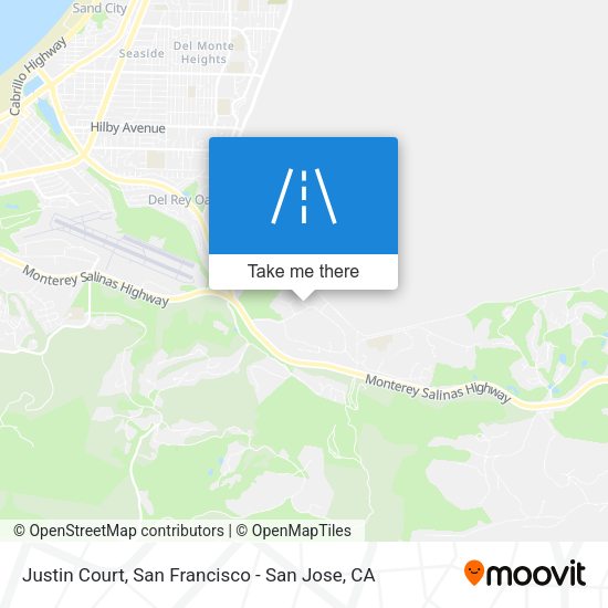 Mapa de Justin Court
