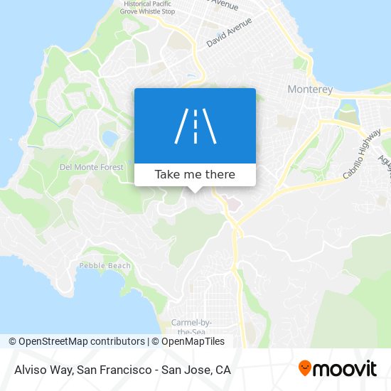 Alviso Way map