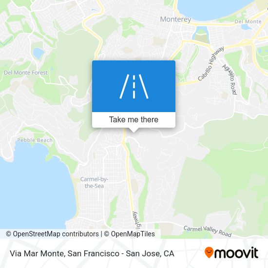 Mapa de Via Mar Monte