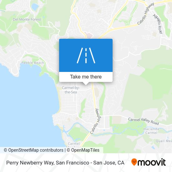 Perry Newberry Way map