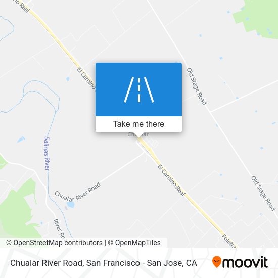 Mapa de Chualar River Road