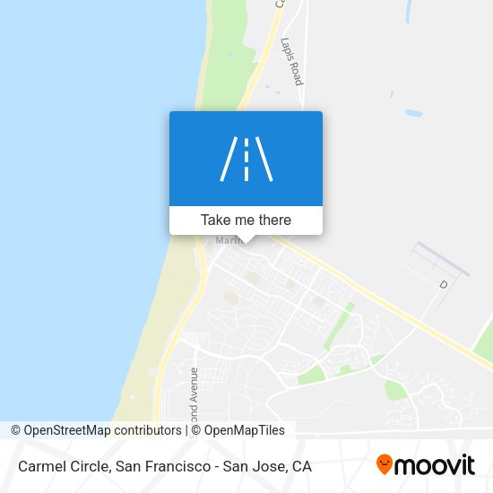 Mapa de Carmel Circle