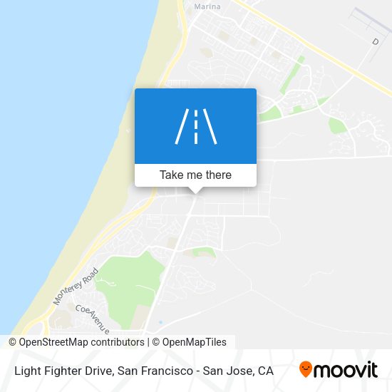 Light Fighter Drive map