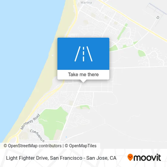 Light Fighter Drive map