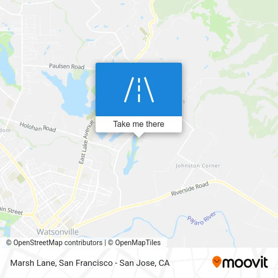 Marsh Lane map