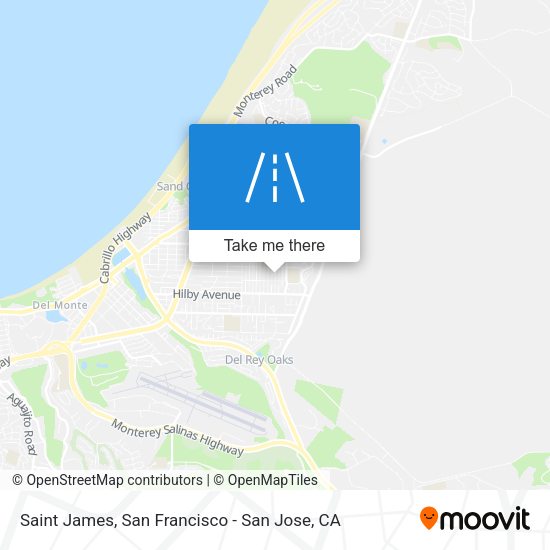 Mapa de Saint James
