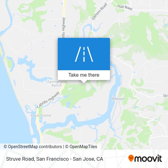 Mapa de Struve Road