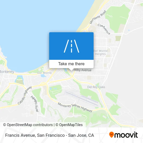 Mapa de Francis Avenue