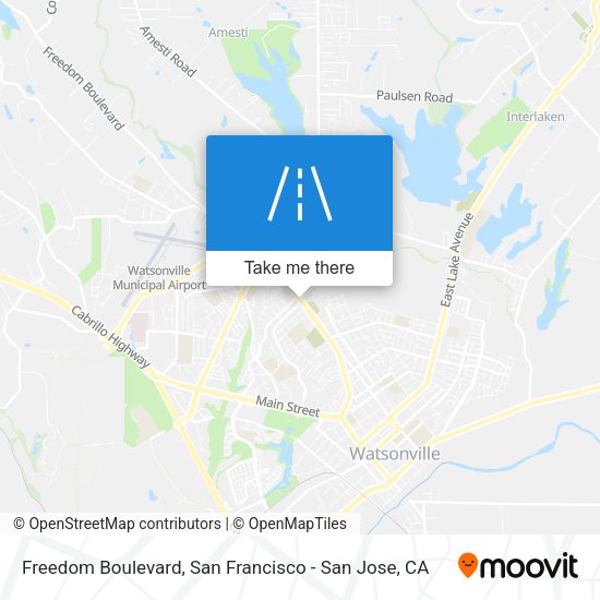 Freedom Boulevard map
