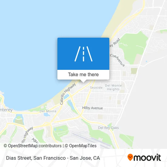 Dias Street map