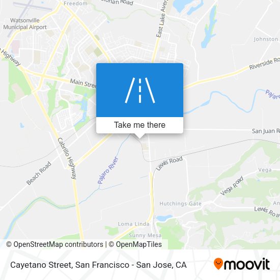 Mapa de Cayetano Street