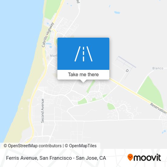 Mapa de Ferris Avenue