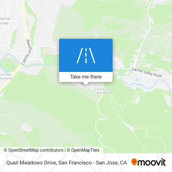 Quail Meadows Drive map