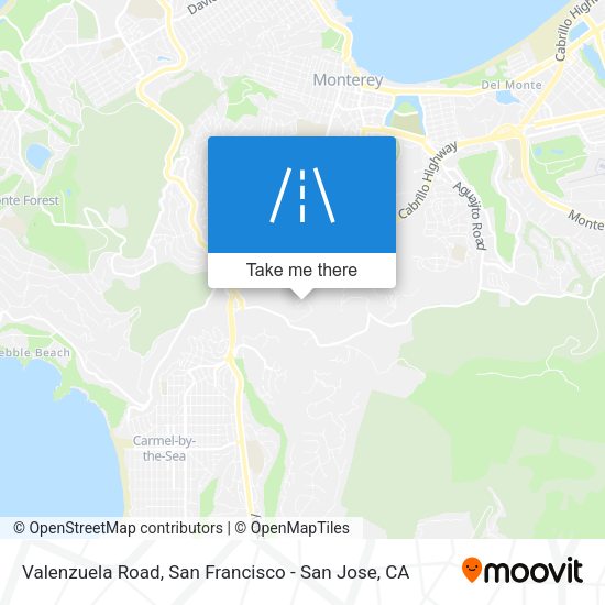 Mapa de Valenzuela Road